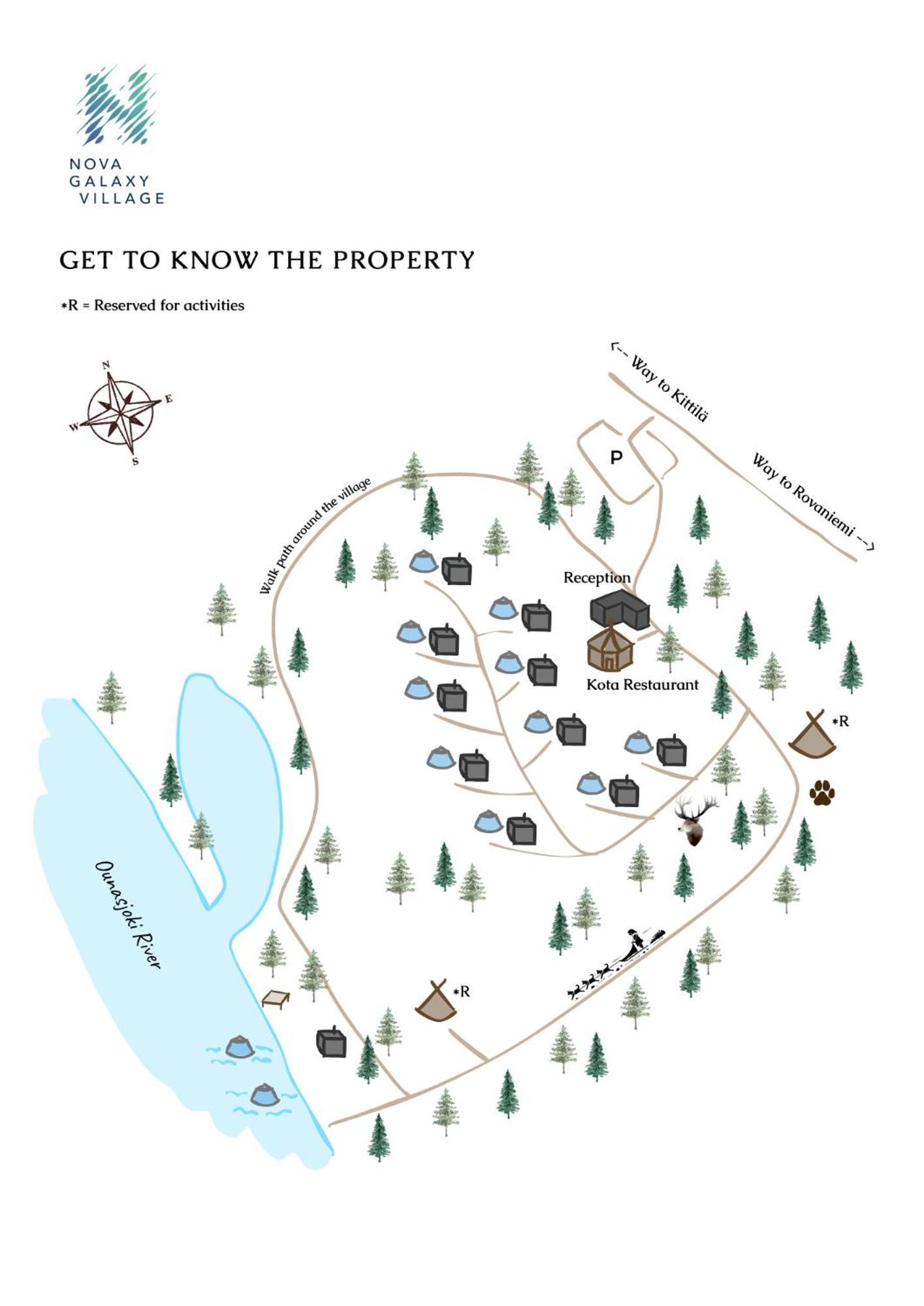Nova Galaxy Village Rovaniemi Kültér fotó